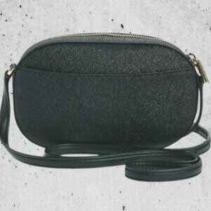 Kate Spade New York glimmer oval camera bag NWT
